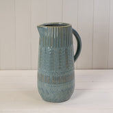 Blue Ceramic Jug